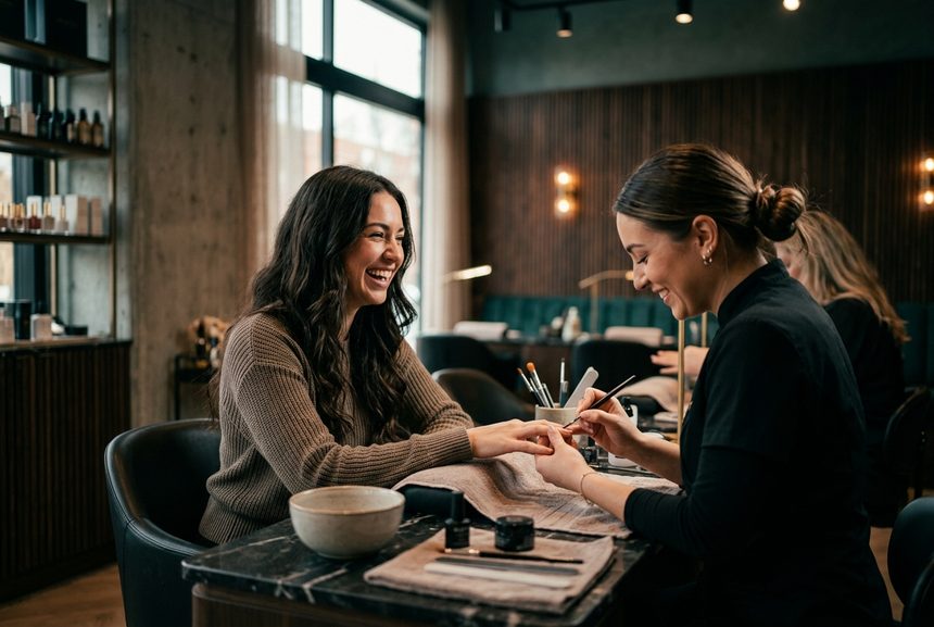 Nail salon